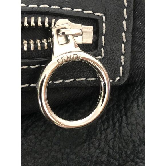 Vintage Fendi Mama Forever Bag Selleria Leather Mini - Picture 8 of 13